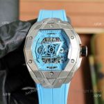 Knockoff Hublot Big Bang Sang Bleu III Sky Blue Steel Watches 42mm